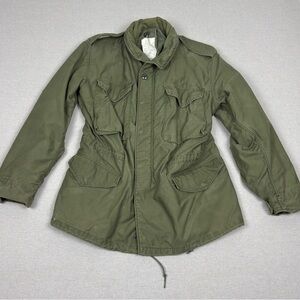 Vintage 1973 US Army M-65 Cold Weather Mens Field Coat Jacket USA